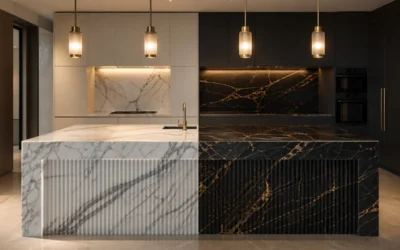 From Classic to Contemporary: Marble Styles Dominating Modern Kitchens.